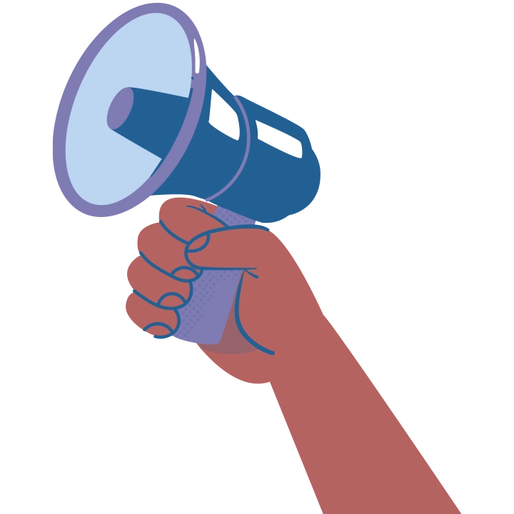 Persona realizando denuncia